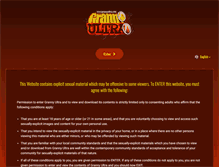 Tablet Screenshot of grannyultra.com